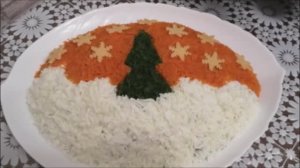 Салат с куриной печенью. Новогодний салат. Салат на Новый Год , новогодний стол, праздник