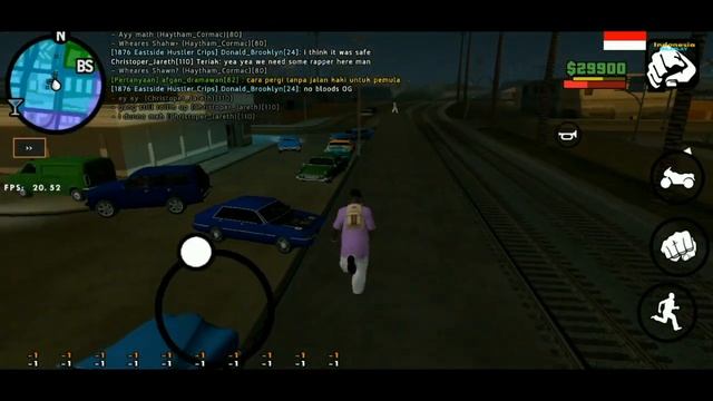 INDORP - PARTY ANTAR GANG DI BASE MARA SALVARUTCHA - GTA SAMP ANDOID INDONESIA ROLEPLAY