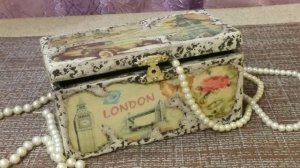 Шкатулка. Декор заготовки.