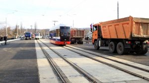 ОТКРЫТИЕ МОСТА ЧЕРЕЗ РЕКУ ПОДКУМОК В ПЯТИГОРСКЕ