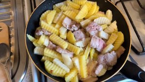 ЖАРИТЬ Картошку нужно именно ТАК #рецептор #картошка #сало #оливье