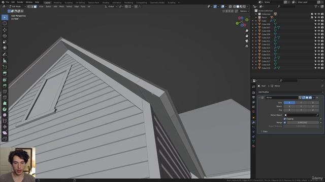 5. Chapter 3, Part 4, Eave + Roof Refinement + Attic Window