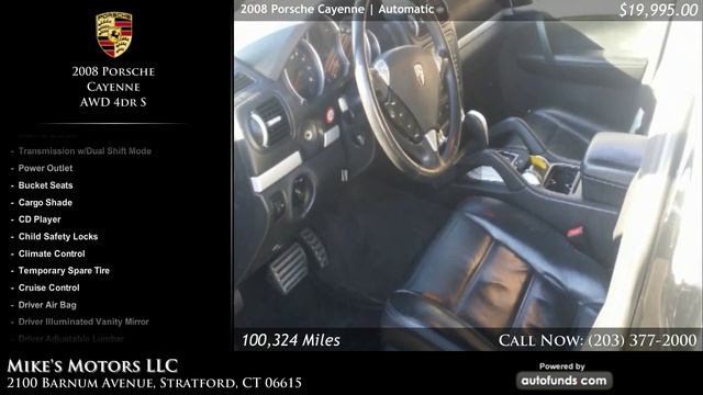 Used 2008 Porsche Cayenne | Mike's Motors LLC, Stratford, CT - SOLD смотреть онлайн