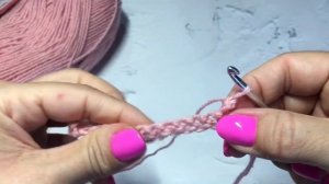 Как вязать столбик без накида. Уроки вязания крючком