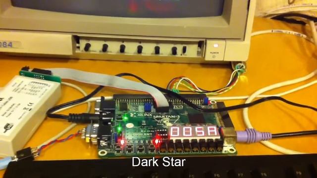 ULA timming tests performed on a FPGA based ZX Spectrum clone смотреть онлайн
