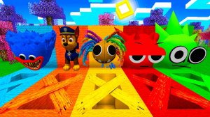 ВЫЖИВАНИЕ ВНУТРИ ВСЕХ ЯМА ПОРТАЛ СПРУНКИ ХАГГИ ВАГГИ В МАЙНКРАФТ