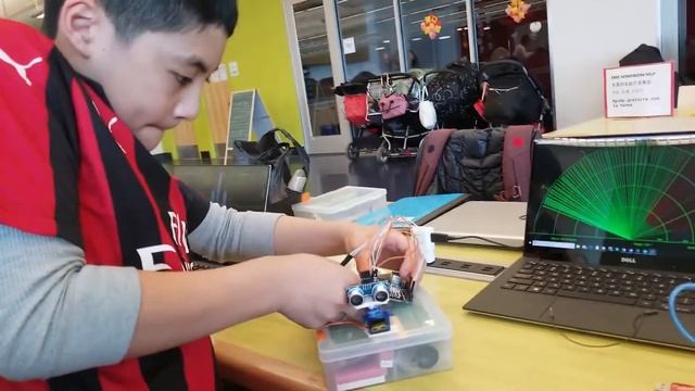 Sensor radar project with Arduino смотреть онлайн