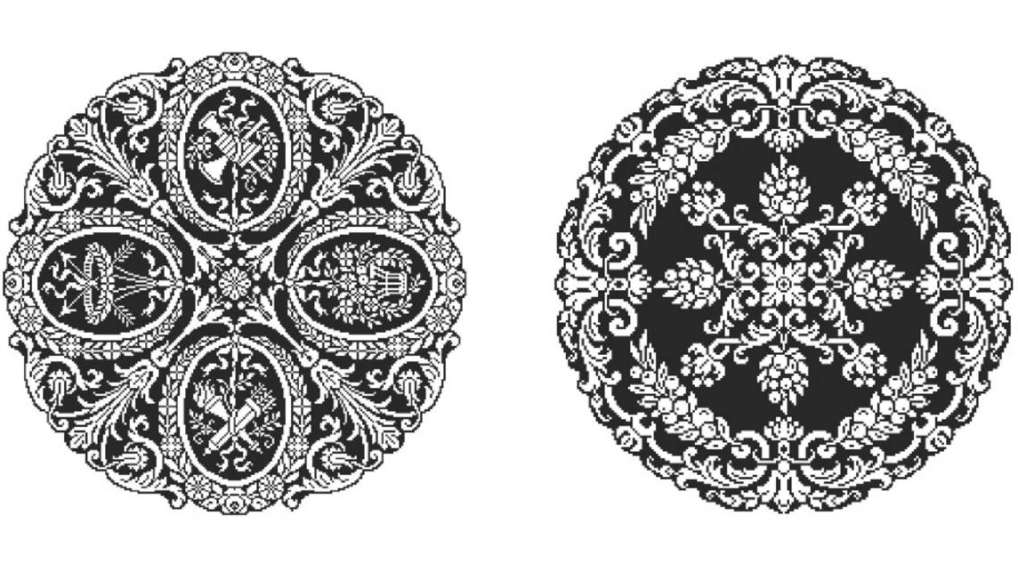 Art Deco (Арт-деко). Рукоделие, вышивка, вязание. Подборка №117. СТАРИННЫЕ СХЕМЫ.