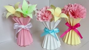 Ваза для цветов, упаковка в виде букета! Поделки своими руками!