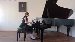 София Анохина. Выступление на Областном конкурсе юных пианистов имени В. И. Варшавской