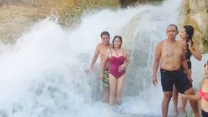 Saturnia - Cascate del mulino thermal Baths in Tuscany - JM Zumba Fitness Tour