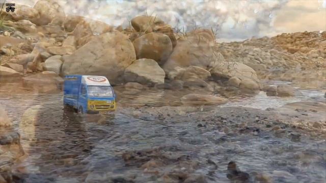 Centy Toy Tata Ace Stuck In Mud  Excavator For Kids  Toy Cars For Kids  Children Toys  Kids Pla