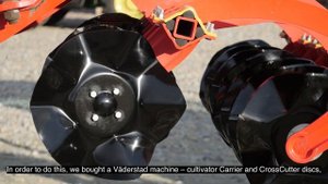 Vaderstad Carrier 1225 CrossCutter Discs Отзыв