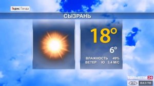 Прогноз погоды по Самарской области на 13-15 октября 2020 г.