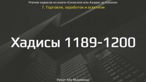 117. Сборник хадисов пророка Мухаммада ﷺ «Cильсиля аль-Ахадис ас-Сахиха» || Ринат Абу Мухаммад
