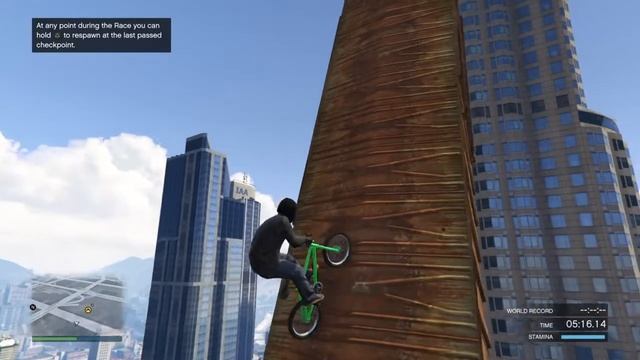Gta 5 BMX UP MAZE BANK! смотреть онлайн