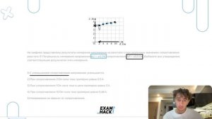 На графике представлены результаты измерения напряжения на реостате U при различных - №24814