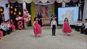 8 март подготовительная группа 1.Воспитатели. Шибзухова З.С , Кокова Д.В.2025г