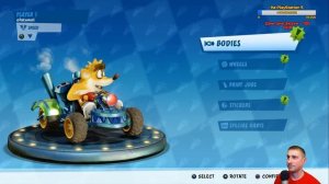 Прохождение  игры Crash Team Racing на Ps4 Pro # 3