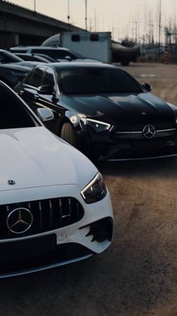 Инь и Янь: Mercedes-Benz E-Класс W213 в кузове рестайлинг #Shorts