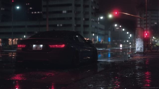bmw m4 night rain moewalls com смотреть онлайн