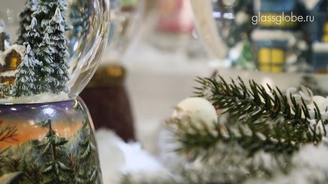 Новогодняя феерия от Glassglobe.ru смотреть онлайн