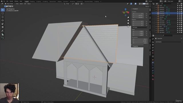 2. Chapter 3, Part 1, Walls + Window Holes + Door Holes