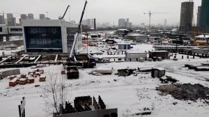 ЗИЛ Бирюлёвской линии с моста 15.12.2024