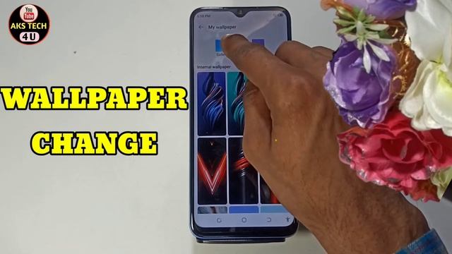 How To Change Wallpaper in Tecno spark 9 | Tecno spark 9 में Wallpaper कैसे बदलें | смотреть онлайн