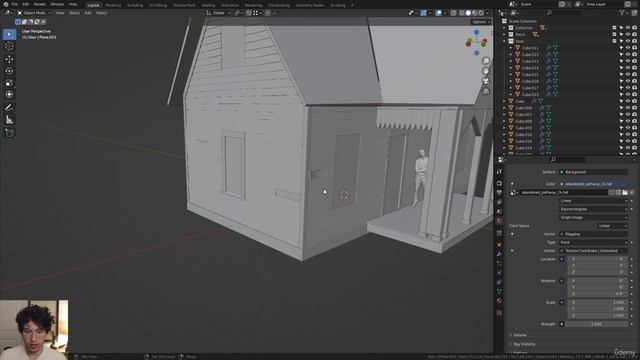 10. Chapter 3, Part 9, Top Window + Finishing All High Poly