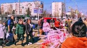 МАРИУПОЛЬ Отмечает 8 Марта! 🌷Полный город жителей! 🏢Жизнь города Сегодня