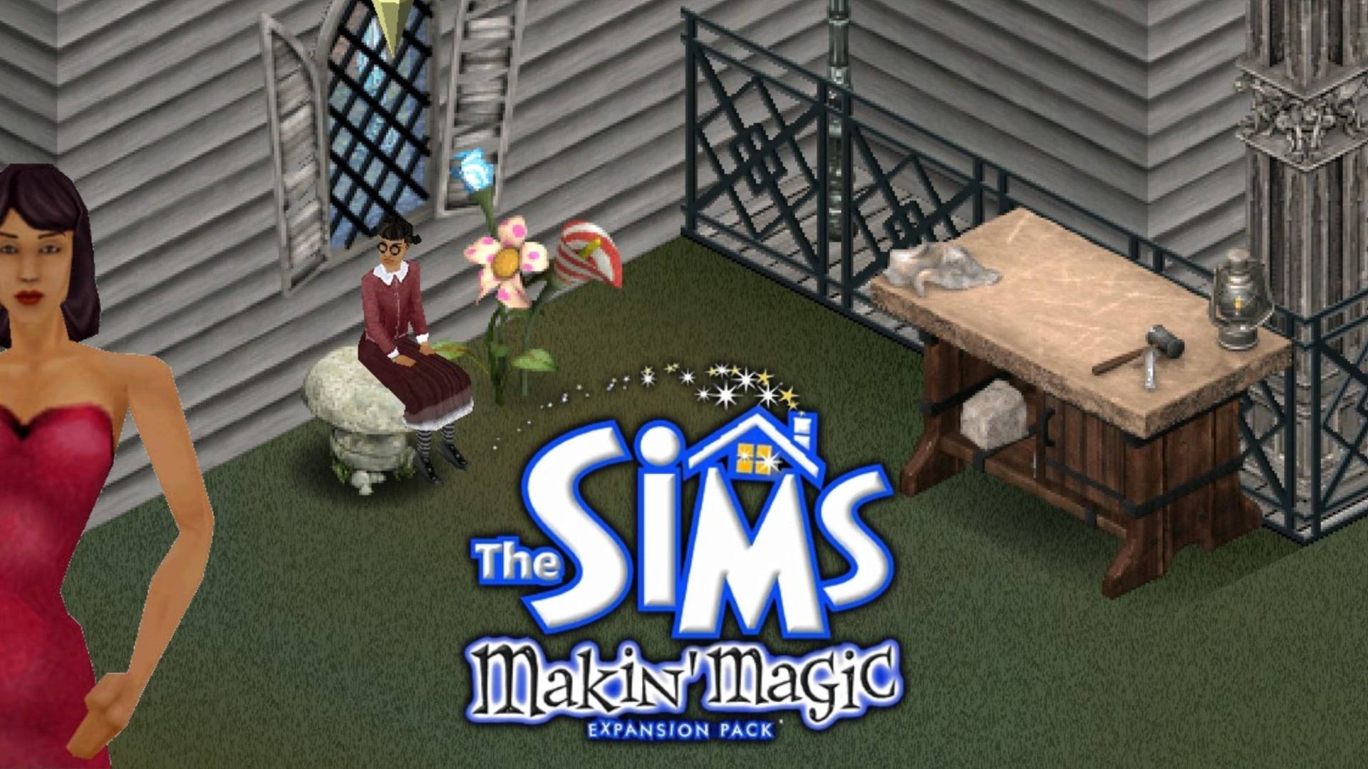 The Sims 1 | Симс 1 | Расслабляющий геймплей, семья Гот #6 смотреть онлайн