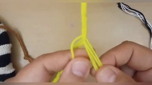 Простейший шнурок без крючка и спиц.😍¿Como atar un cordo'n sin gancho?