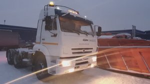 КАЗАХСТАН - РОССИЯ Капитальный ремонт Камаз 6460 тягач 1-машина