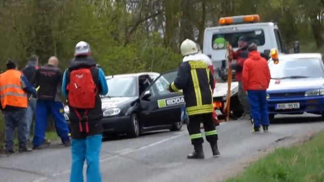 Citroen Saxo-nehoda- Krušnohorský pohár, Bílina 18. 4. 2015 смотреть онлайн