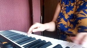 "Белая дверь"(Ю.Чернавский/А.Пугачёва)solo piano."White door".