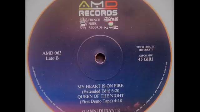 Gianni Durante - My Heart Is On Fire (Italo Disco) смотреть онлайн