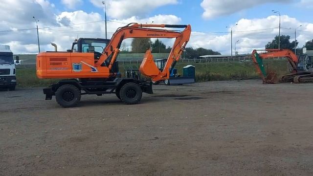 Колесный экскаватор Lonking 6150W (Китай) смотреть онлайн