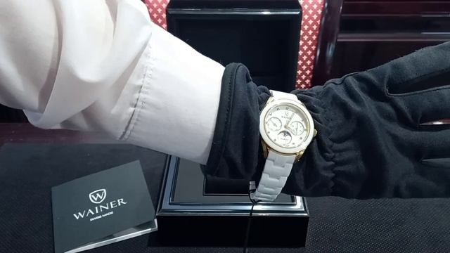 Часы наручные женские  Wainer Diamond WA.18040-B