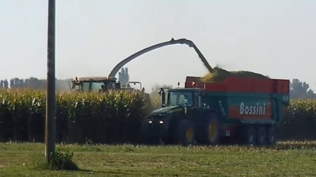 CLAAS JAGUAR 960 E JOHN DEERE 8420 E BOSSINI 7+1 смотреть онлайн