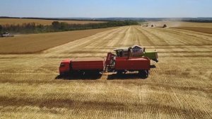 Уборка урожая в Россошанском районе 2017