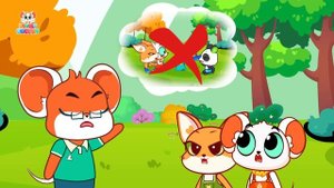 No! No! Play Safe Song 😱🙀 Funny Kids Songs And Nursery Rhymes 😍😘 Cartoon for Kids by Lovely Chessy