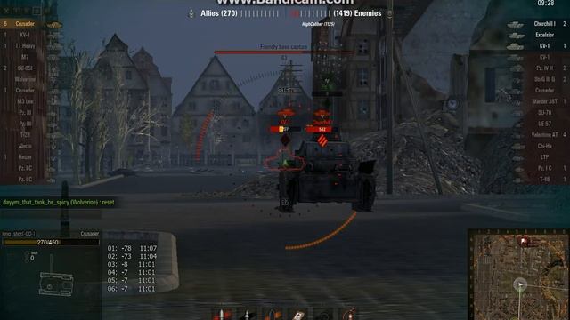 crusader tier 5 light tank: 1 tank vs 6 tanks смотреть онлайн