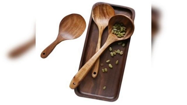 Комплект кухонных принадлежностей из тика смотреть онлайн