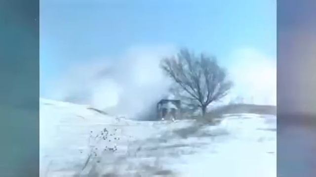 Поезд по снегу смотреть онлайн