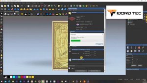 Создание управляющей программы для ЧПУ станка в программе ARTCAM.