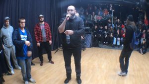 Лёва Ре Пак на V1 MC BATTLE 2016 | Рэп Фристайл