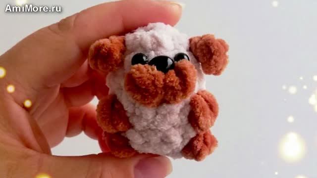 Амигуруми: схема Собачка | Игрушки вязаные крючком