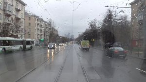 Москва, трамвай 6-го маршрута, Братцево - м.Сокол. 11.11.2015