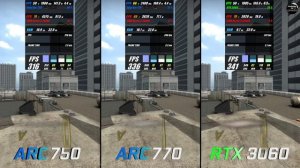 Intel Arc 750 vs Arc 770 vs RTX  3060 / Test in 7 Games / Benchmark / 1440p